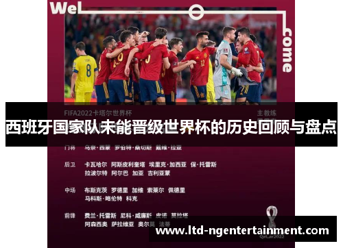 西班牙国家队未能晋级世界杯的历史回顾与盘点